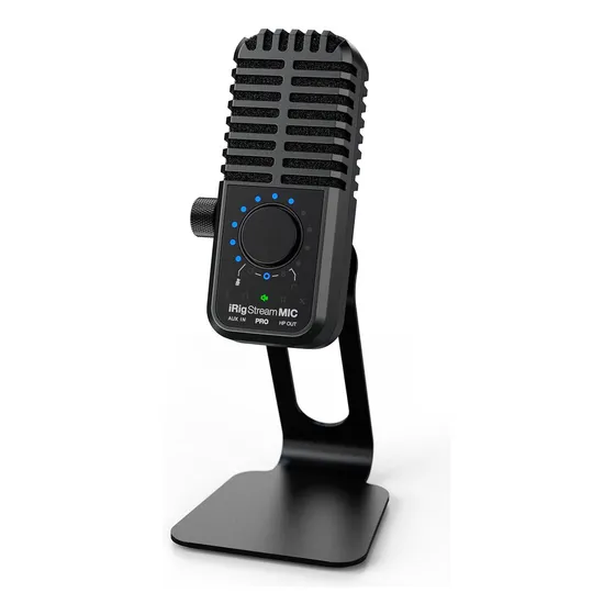 Micrófono Multipatrón Con Interface De Audio Integrada Irig 
