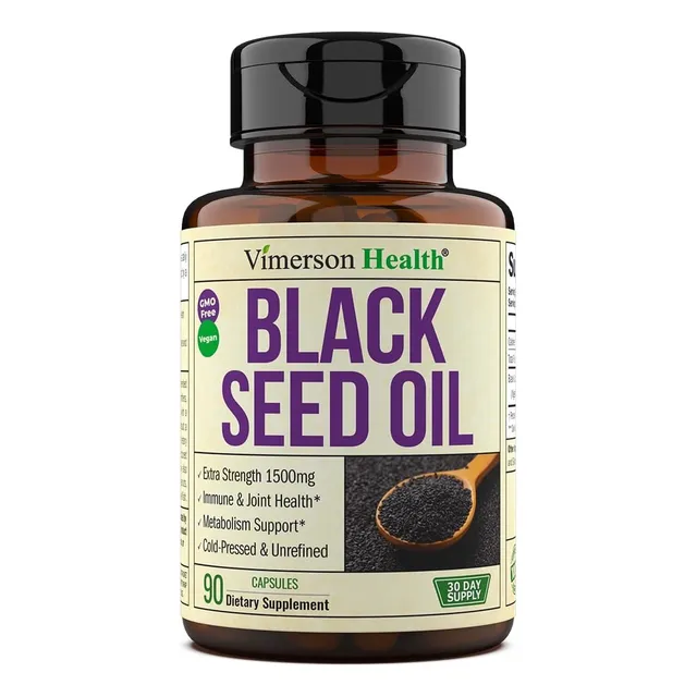 Aceite De Semilla Negra Vimerson Health 90 Cápsulas