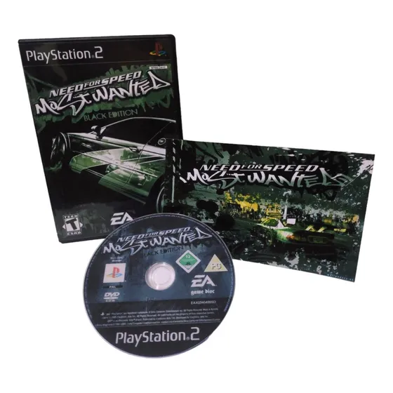 Need For Speed - Most Wanted (black Edition) Pt-br Para Ps2