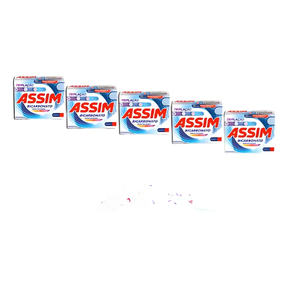 Sabão Em Pó Assim Tripla Ação Médio Kit 5