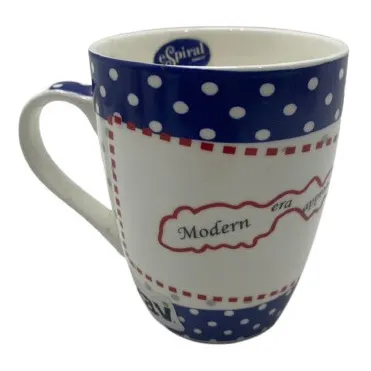 Taza Cafe Mug Porcelana 12oz Espiral Qy 2191 Salida Xavi