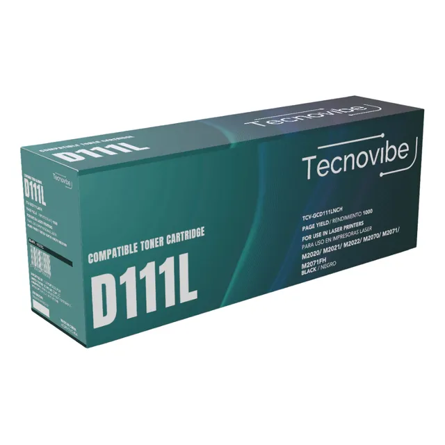 Toner Alternativo Tecnovibe D111l Para Samsung M2020 M2021 M2022 M2070 M2071 M2071 111 111L