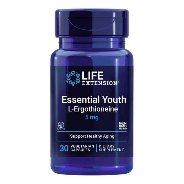 L Ergotioneina Life Extension Súper Antioxidante De Hongos Natural 30 unidades