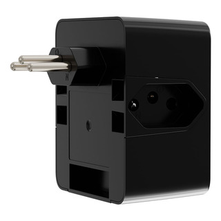 Protetor Dps Com Tecnologia Iclamper Energia 3 Tomadas Preto Protetor Dps Com Tecnologia Iclamper Energia 3 Tomadas Preto
