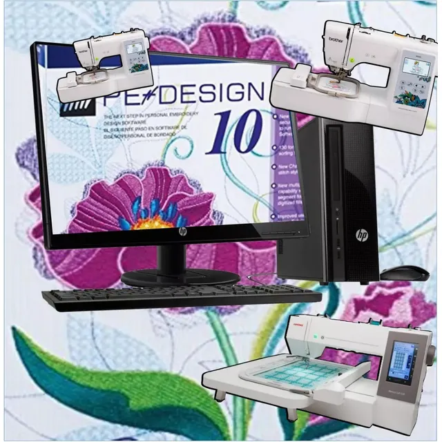 Bordadora Brother Pe Design Maquina De Coser Industrial