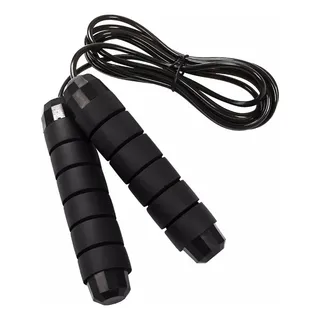 Corda De Pular Cross Speed Rope Rolamento Profissional Fit Cor Preto Corda De Pular Cross Speed Rope Rolamento Profissional Fit Cor Preto