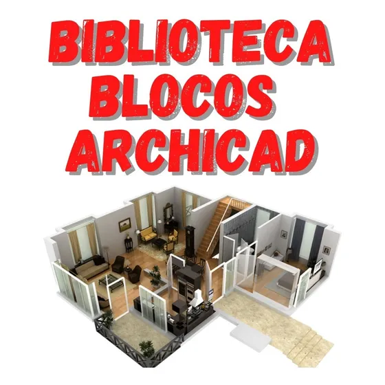Biblioteca De Blocos Archicad Divididos Por Categoria 