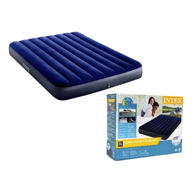 Colchon Inflable Intex Matrimonial Dura Beam 