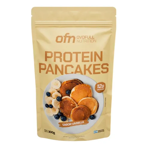 Pancakes Waffles Proteicos En Polvo 300g Sin Azucar Ovofull