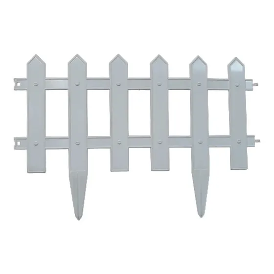 Cerca Plástica Para Jardín 50 Cm Set X 4   (cubre 2 M.)