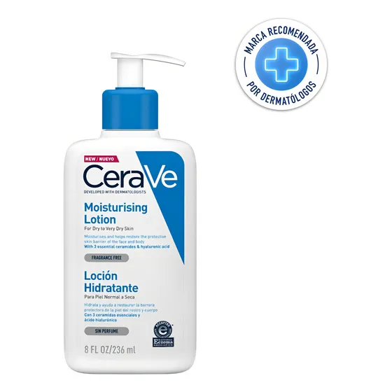Loción Hidratante Cerave 236 Ml Para Piel Normal A Seca