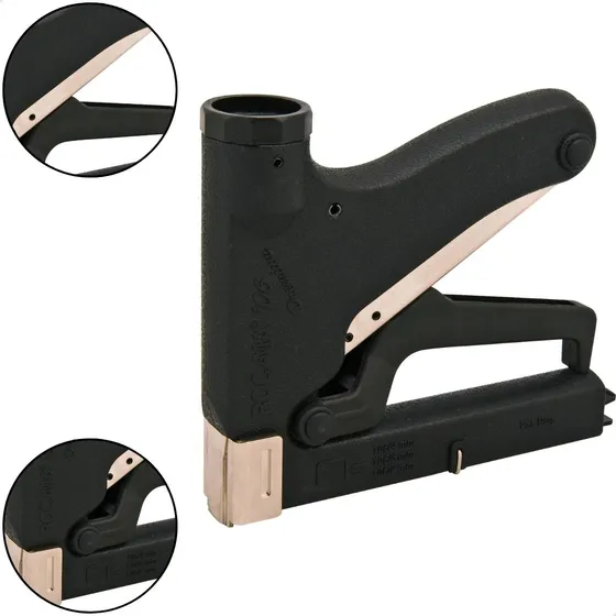 Grampeador Manual 106 Premium Rocama Base Antiderrapante