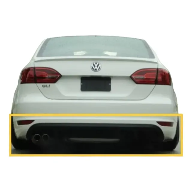 Difusor Trasero Jetta Mk6 2011 A 2014 Gli En Plastico