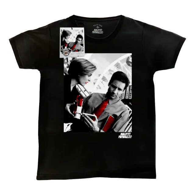 Scully Y Mulder Expedientes X - Remera 100 % Algodón