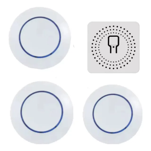 Smart Switch Wifi-rf433 Alexa, Google + Tres Botones