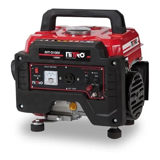 Nit-g1000 Generador A Gasolina 120v 4 Tiempos 1,000 Watts