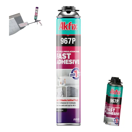 Espuma Adhesiva Plumavit Eps Panel Sip No Expande Akfix 967p