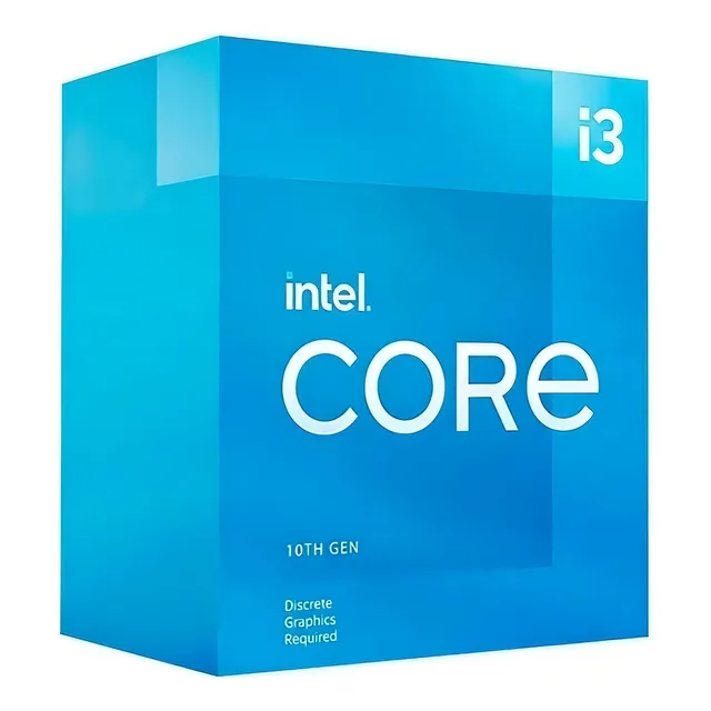 Procesador Intel Core i3-10105 BX8070110105 de 4 núcleos y 4.4GHz de frecuencia con gráfica integrada
