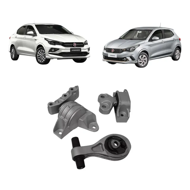 Kit Patas Soportes De Motor Para Fiat Cronos / Argo 1.3 8v