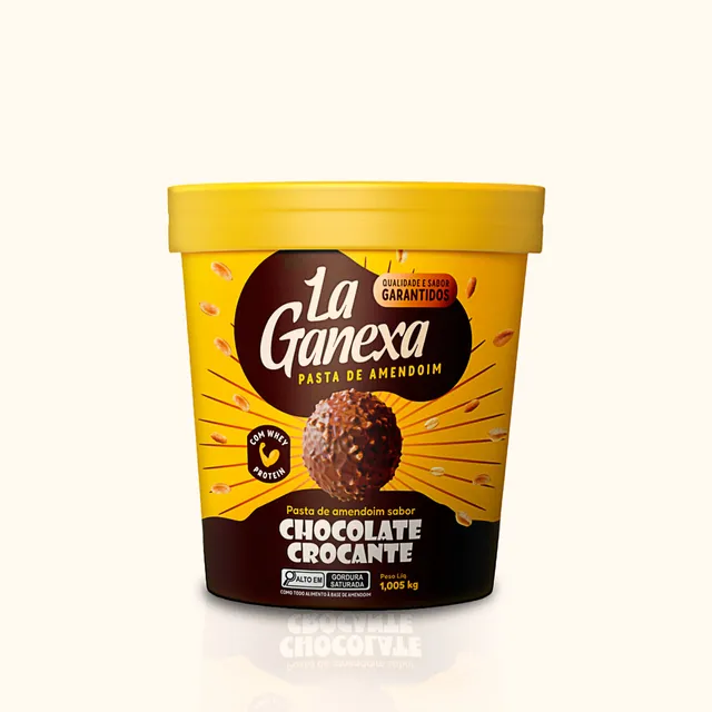 La Ganexa Pasta De Mani Importado Varios Sabores Pote 450g