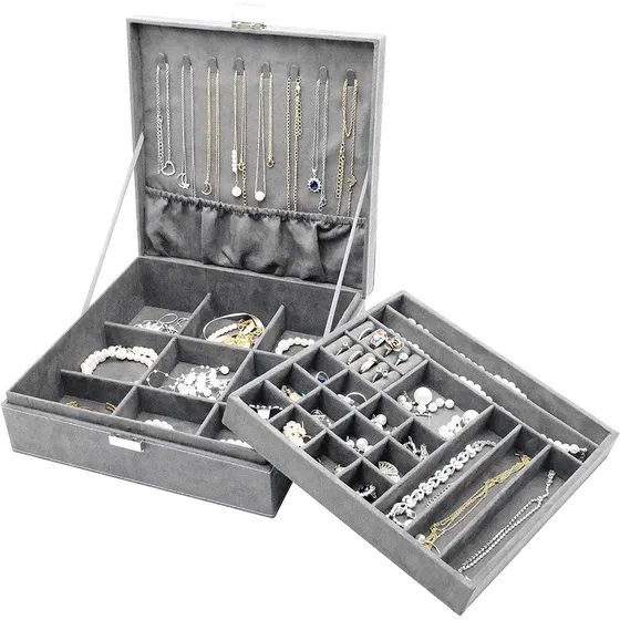 Procase Caja Organizadora De Joyas Estuche Grande Joyero
