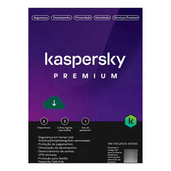 Antivirus Kaspersky Premium | 3 Dispositivos - 1 Año De Protección