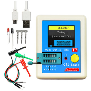 Medidor De Transistor Lcr-t7 De Capacitância Multifuncional Medidor De Transistor Lcr-t7 De Capacitância Multifuncional