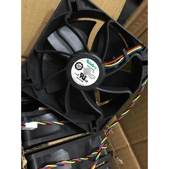 Fan Cooler Ventilador Nidec 12x12cm Para S9 L3 S19 6000 Rpm