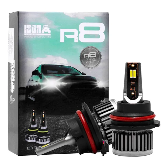 Kit Foco Led R8 H7 H11 9005 9012 Hb4 Sin Cooler Auto Moto