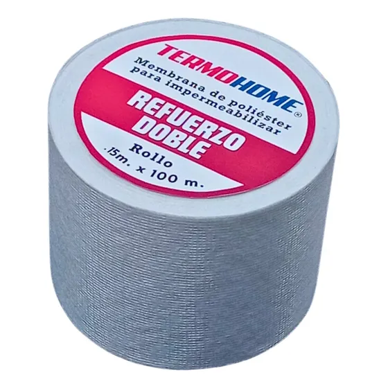 Malla Reforzada Doble Para Impermeabilizar Rollo .15m X 100m