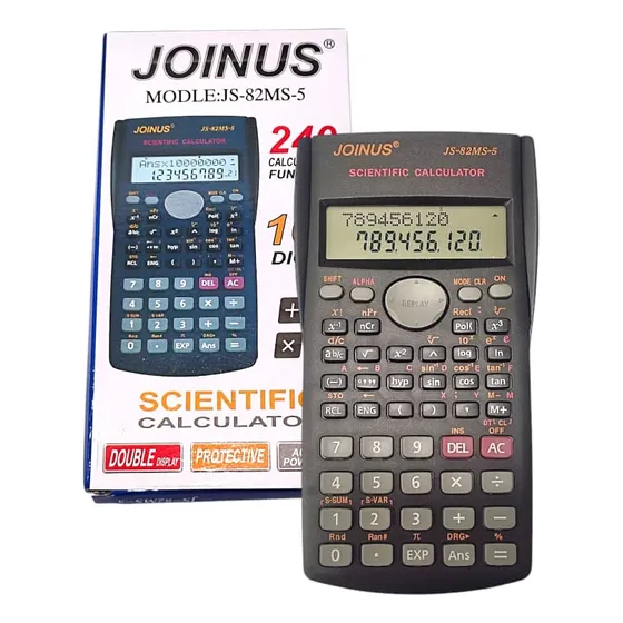 Calculadora Cientifica Doble Linea Joinus 10 Digitos Nueva