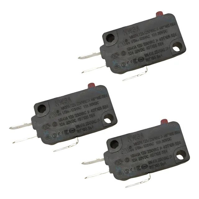 3 Micro Chave Interruptor Micro-ondas Original