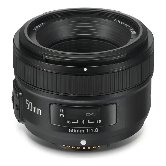 Lente Yongnuo 50mm F1.8 Yn50mm Nikon D3100 D3200 D3500 D5100 | Cuotas sin interés