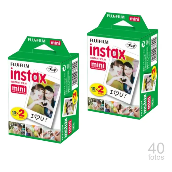 Filme Para Fujifilm Instax Mini 40 Fotos