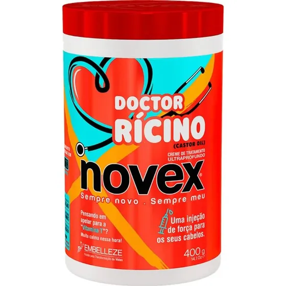 Creme Capilar Novex 400g Doctor Ricino