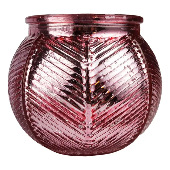 Portavela Caramelera Candelabro Souvenir Vidrio Diseño Bz3