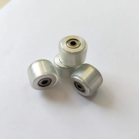 Rueda Gel Silice Para Trazador Corte Vinilo In Color Rojo