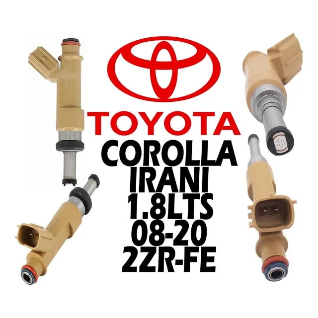 Inyector Gasolina Toyota Corolla Irani 1.8lts 08-20 2zr-fe