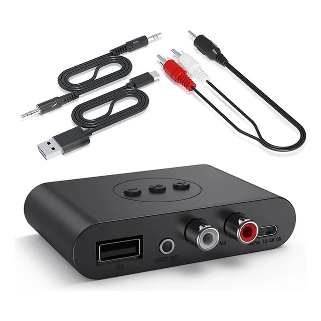 Baidai 5.3 Receptor De Audio Nfc Usb U Disk Rca 3.5 Mm Aux