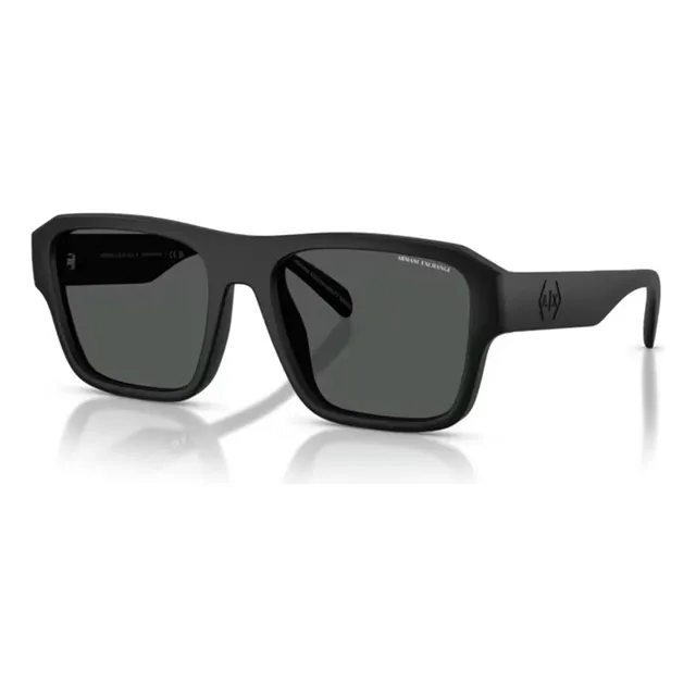 Lentes Solares Armani Exchange Ax4154su 80782j Black Polar Lente Dark Grey Varilla 807887 Matte Black Armazón 807887 Matte Black Diseño Solar