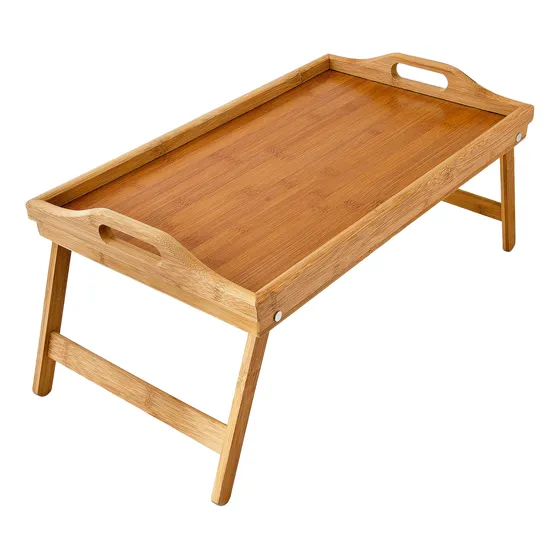 Mesa Estándar Para Desayuno Plegable De Pino