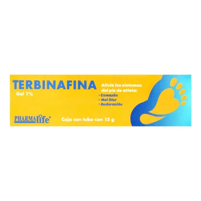 Terbinafina 1% Gel, 15 Gr Pharmalife.