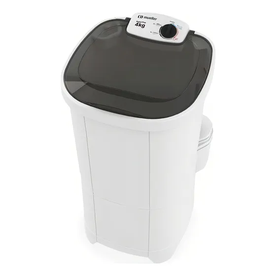 Lavarropas semi-automático Mueller Tanquinho de Roupas hasta 4kg color blanco