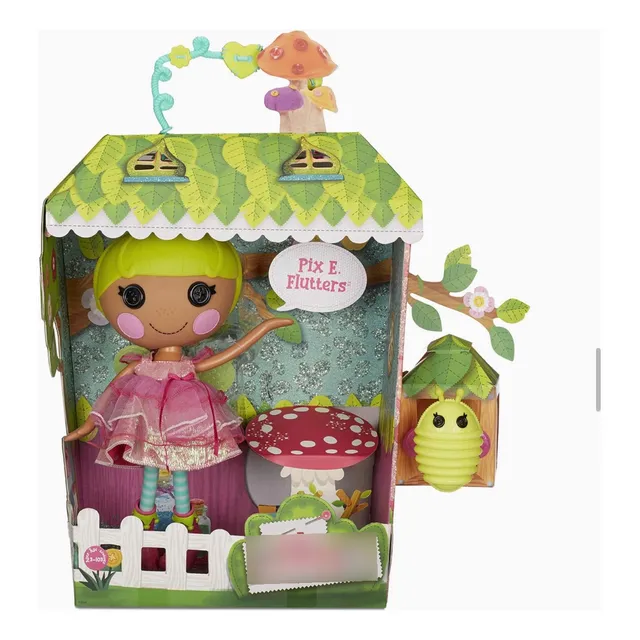 Muñeca Lalaloopsy Flutters Hada Con Luciérnaga 33 Cms