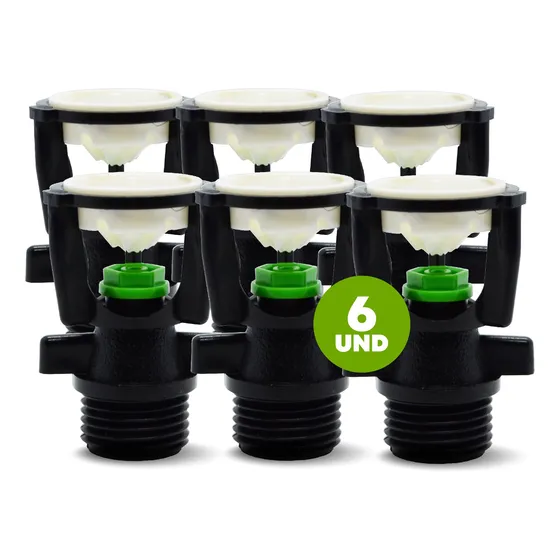 Aspersor Mini Bailarina 1/2 Pulgada Para Riego X 6 Unidades