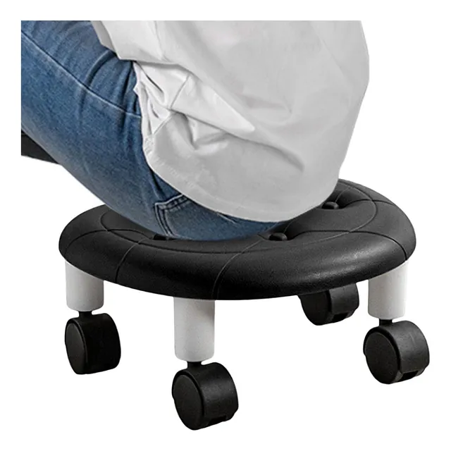 Taburete Bajo Con Ruedas Taburete Con Ruedas Ño Taburete Par
