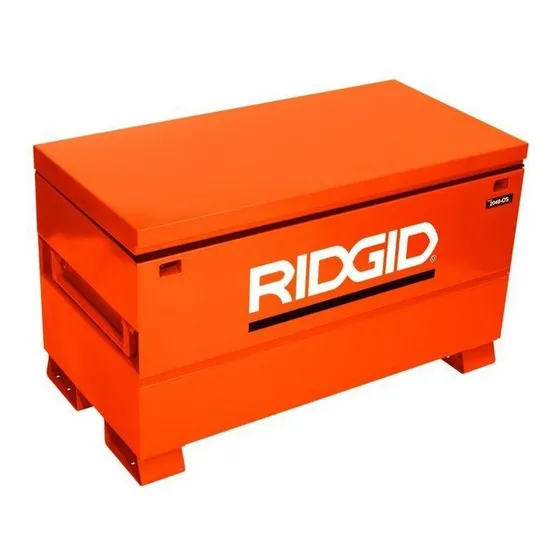 Ridgid Baúl Caja Metálica 48x24 120x60cm A Prueba De Agua 