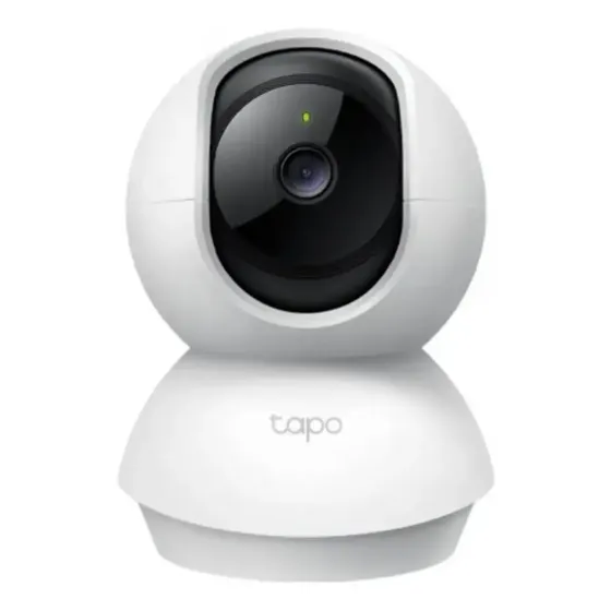 Cámara Wifi Pan\u002FTilt Home Security 2k TP-Link 3mp con memoria MicroSD 512GB incluida Gira 360°, Color Blanco | MercadoLibre