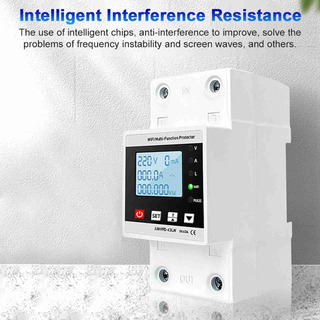 Medidor De Monitoreo De Voltaje De Corriente Con Cierre Auto Medidor De Monitoreo De Voltaje De Corriente Con Cierre Auto