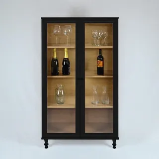 Cristaleira Estante Para Livros DitĂĄlia C/kit Luz E-957 Cor Preto Cristaleira Estante Para Livros DitĂĄlia C/kit Luz E-957 Cor Preto